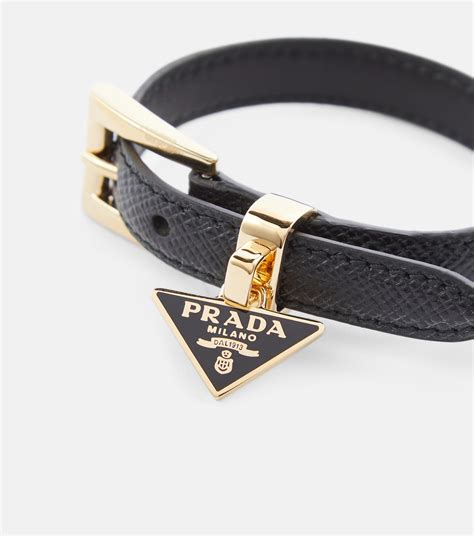 prada saffiano leather cuff bracelet|authentic prada saffiano.